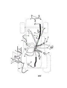 Electrical parts for Craftsman Front-Engine Lawn Tractor 917275284 from AppliancePartsPros.com
