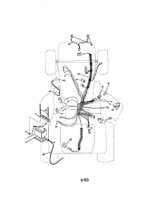 Electrical parts for Craftsman Front-Engine Lawn Tractor 917275285 from AppliancePartsPros.com