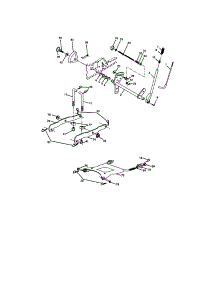 Lift Assembly parts for Craftsman Front-Engine Lawn Tractor 917275285 from AppliancePartsPros.com