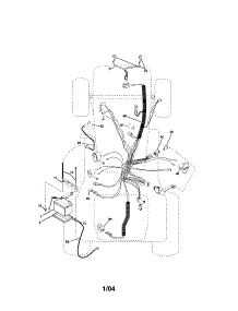 Electrical parts for Craftsman Front-Engine Lawn Tractor 917275286 from AppliancePartsPros.com