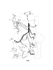 Electrical parts for Craftsman Front-Engine Lawn Tractor 917275350 from AppliancePartsPros.com