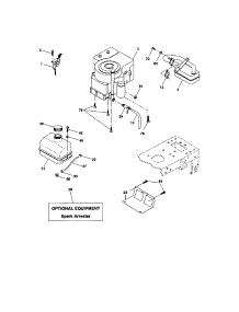 Engine parts for Craftsman Front-Engine Lawn Tractor 917275380 from AppliancePartsPros.com