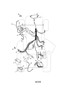 Electrical parts for Craftsman Front-Engine Lawn Tractor 917275390 from AppliancePartsPros.com