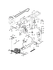 Ground Drive parts for Craftsman Front-Engine Lawn Tractor 917275400 from AppliancePartsPros.com