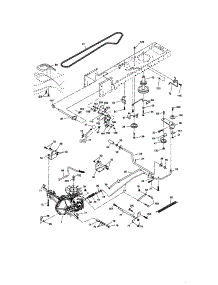Ground Drive parts for Craftsman Front-Engine Lawn Tractor 917275401 from AppliancePartsPros.com
