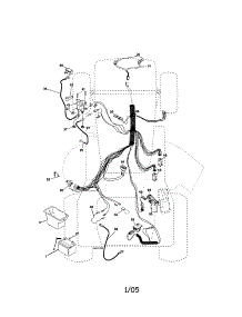 Electrical parts for Craftsman Front-Engine Lawn Tractor 917275520 from AppliancePartsPros.com