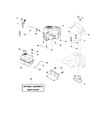 Engine parts for Craftsman Front-Engine Lawn Tractor 917275520 from AppliancePartsPros.com