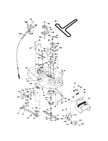 Mower Deck parts for Craftsman Front-Engine Lawn Tractor 917275520 from AppliancePartsPros.com
