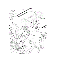 Ground Drive parts for Craftsman Front-Engine Lawn Tractor 917275631 from AppliancePartsPros.com