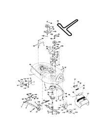 Mower Deck parts for Craftsman Front-Engine Lawn Tractor 917275631 from AppliancePartsPros.com