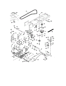 Ground Drive parts for Craftsman Front-Engine Lawn Tractor 917275632 from AppliancePartsPros.com