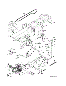 Ground Drive parts for Craftsman Front-Engine Lawn Tractor 917275643 from AppliancePartsPros.com