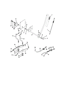 Lift Assembly parts for Craftsman Front-Engine Lawn Tractor 917275661 from AppliancePartsPros.com