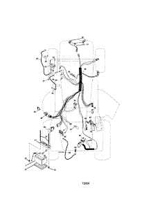 Electrical parts for Craftsman Front-Engine Lawn Tractor 917275670 from AppliancePartsPros.com