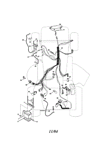 Electrical parts for Craftsman Front-Engine Lawn Tractor 917275680 from AppliancePartsPros.com