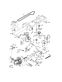 Ground Drive parts for Craftsman Front-Engine Lawn Tractor 917275700 from AppliancePartsPros.com