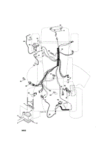 Electrical parts for Craftsman Front-Engine Lawn Tractor 917275702 from AppliancePartsPros.com