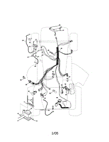 Electrical parts for Craftsman Front-Engine Lawn Tractor 917275740 from AppliancePartsPros.com