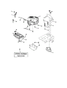Engine parts for Craftsman Front-Engine Lawn Tractor 917275740 from AppliancePartsPros.com