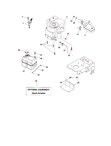 Engine parts for Craftsman Front-Engine Lawn Tractor 917275750 from AppliancePartsPros.com