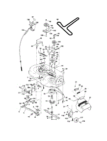 Mower Deck parts for Craftsman Front-Engine Lawn Tractor 917275751 from AppliancePartsPros.com