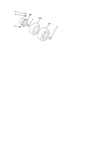 Wheels And Tires parts for Craftsman Front-Engine Lawn Tractor 917275753 from AppliancePartsPros.com