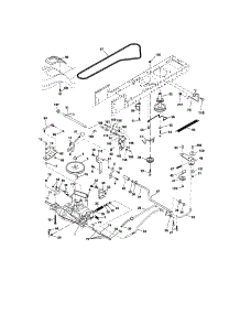 Ground Drive parts for Craftsman Front-Engine Lawn Tractor 917275754 from AppliancePartsPros.com