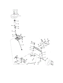 Steering Assembly parts for Craftsman Front-Engine Lawn Tractor 917275754 from AppliancePartsPros.com