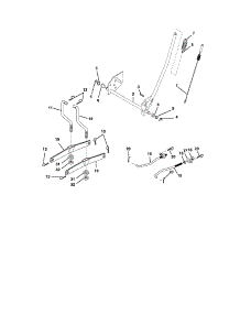 Lift Assembly parts for Craftsman Front-Engine Lawn Tractor 917275754 from AppliancePartsPros.com