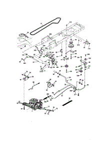 Ground Drive parts for Craftsman Front-Engine Lawn Tractor 917275760 from AppliancePartsPros.com