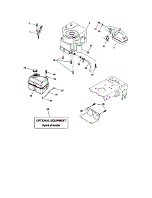 Engine parts for Craftsman Front-Engine Lawn Tractor 917275760 from AppliancePartsPros.com
