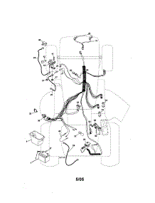 Electrical parts for Craftsman Front-Engine Lawn Tractor 917275761 from AppliancePartsPros.com