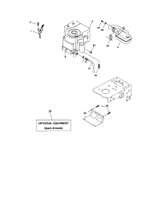 Engine parts for Craftsman Front-Engine Lawn Tractor 917275761 from AppliancePartsPros.com
