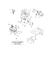 Engine parts for Craftsman Front-Engine Lawn Tractor 917275762 from AppliancePartsPros.com