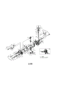 Hydro Transaxle parts for Craftsman Front-Engine Lawn Tractor 917275900 from AppliancePartsPros.com