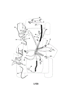 Electrical parts for Craftsman Front-Engine Lawn Tractor 917275970 from AppliancePartsPros.com