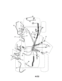 Electrical parts for Craftsman Front-Engine Lawn Tractor 917275971 from AppliancePartsPros.com