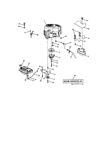 Engine parts for Craftsman Front-Engine Lawn Tractor 917275971 from AppliancePartsPros.com