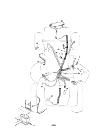 Electrical parts for Craftsman Front-Engine Lawn Tractor 917276021 from AppliancePartsPros.com