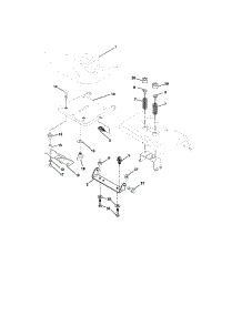 Seat Assembly parts for Craftsman Front-Engine Lawn Tractor 917276030 from AppliancePartsPros.com