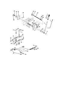 Lift Assembly parts for Craftsman Front-Engine Lawn Tractor 917276052 from AppliancePartsPros.com
