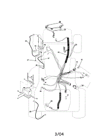 Electrical parts for Craftsman Front-Engine Lawn Tractor 917276070 from AppliancePartsPros.com