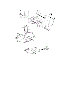 Lift Assembly parts for Craftsman Front-Engine Lawn Tractor 917276071 from AppliancePartsPros.com