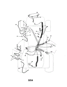 Electrical parts for Craftsman Front-Engine Lawn Tractor 917276072 from AppliancePartsPros.com