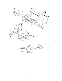 Lift Assembly parts for Craftsman Front-Engine Lawn Tractor 917276101 from AppliancePartsPros.com