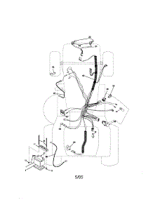 Electrical parts for Craftsman Front-Engine Lawn Tractor 917276102 from AppliancePartsPros.com