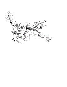 Steering parts for Craftsman Front-Engine Lawn Tractor 917276180 from AppliancePartsPros.com