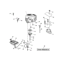 Engine parts for Craftsman Front-Engine Lawn Tractor 917276210 from AppliancePartsPros.com