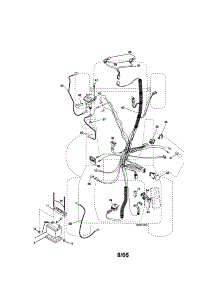 Electrical parts for Craftsman Front-Engine Lawn Tractor 917276221 from AppliancePartsPros.com
