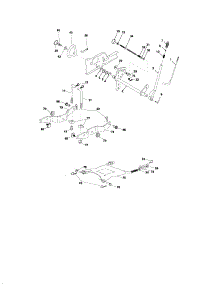 Lift Assembly parts for Craftsman Front-Engine Lawn Tractor 917276240 from AppliancePartsPros.com